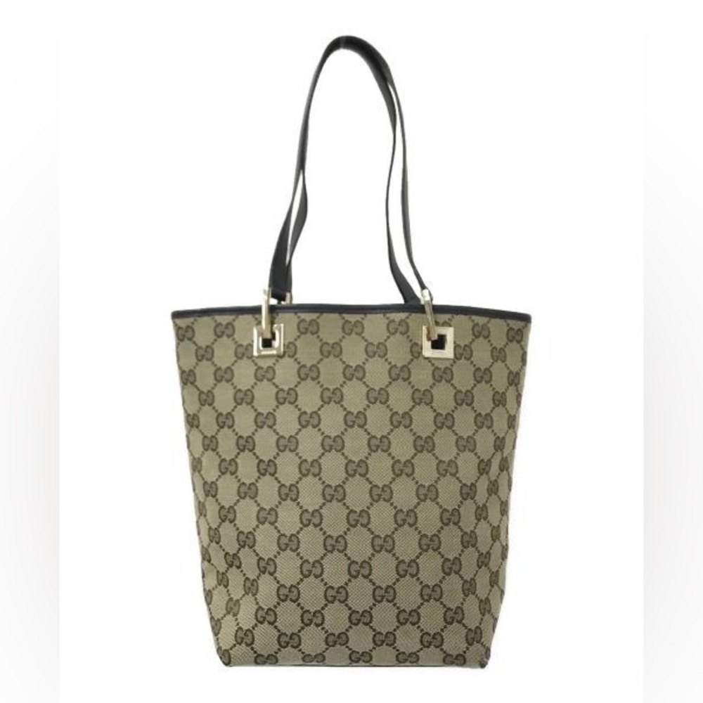 Vintage Gucci GG Monogram Tote Bag